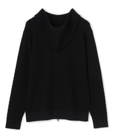 JOSEPH HOMME 【新柄】  ヴィスコースリンクス　ジップアップニットフーディー