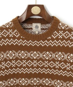 J.PRESS MEN 【WEB限定】フェアアイルクルーネックニット