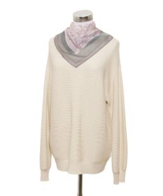 MOONBAT 【WEB限定】PAUL & JOE ACCESSOIRES シルクシフォンスカーフ 58×58cm