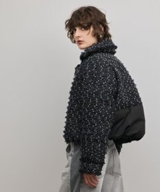 GRACE CONTINENTAL ツイードダウンジャケット