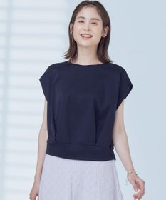 組曲 L 【WEB限定】コンシャスジャージーフレンチスリーブカットソー