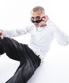 WEGO 【ユニセックス着用ITEM】コンパクトフィットリブヘンリーネックT（LS）