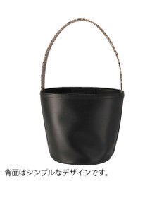 tsumori chisato CARRY カラーコンビエコレザー ハンドバッグ　バケツバッグ ショルダーバッグ