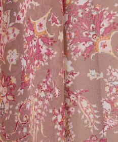 自由区 【速乾性・放湿性・防シワ性】サラサプリント ワンピース