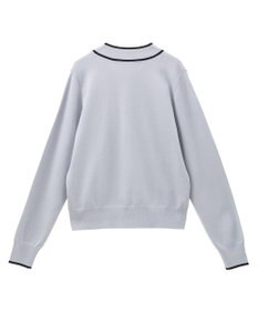 YECCA VECCA 配色ボウタイニット