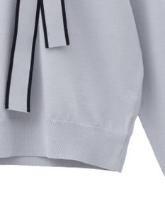 YECCA VECCA 配色ボウタイニット