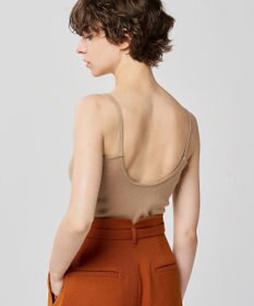 uncrave 【手洗い可】シルキーニット カップ付き キャミソール（uncrave WHITE）