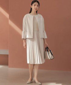 組曲 【KUMIKYOKU NAVY】ジャージーコンビプリーツ ワンピース