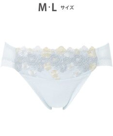 Wing ショーツ KB2060とペア 綿混素材（身生地部） やさしいはきごこち ナチュラルアップブラ はきこみ丈あさめ KF3360 ウイング／ワコール