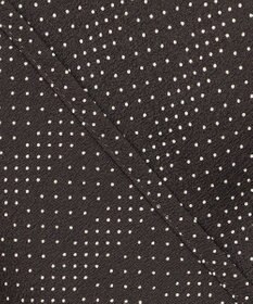 J.PRESS LADIES S 【洗える】ドットデシンプリント ボウタイ バンドカラー ブラウス