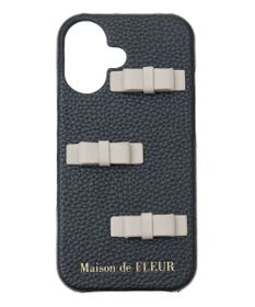 Maison de FLEUR リボンアイフォン16ケース