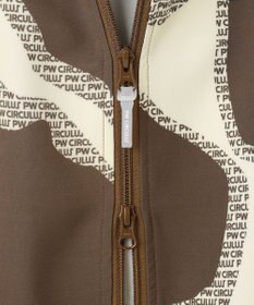 PW CIRCULUS 【袖2WAY】【MEN】プリント デタッチャブル アノラック