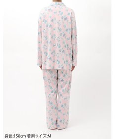 Wing パジャマ 長袖 長ズボン 綿100%(本体) 天竺素材 レディース EP8072 ウイング／ワコール