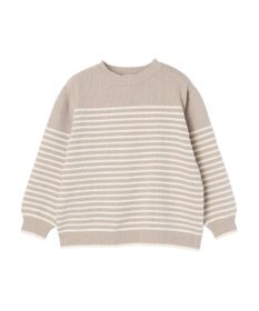 CRAFT STANDARD BOUTIQUE 洗えるモールニットボーダープルオーバー