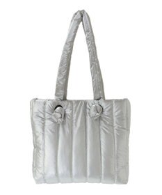 Green Parks ・ｆｕｒｒｙ　ｒａｔｅ　シャイニーキルティングバッグ