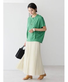 AMERICAN HOLIC 接触冷感裾タックカットプルオーバー