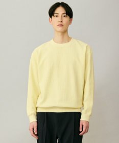UNFILO MENS 【男女兼用】3シーズンスウェット ワッフルTEE イエロー[EC限定]