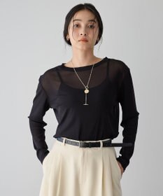 YECCA VECCA クルーネックシアートップス