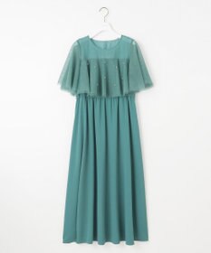 ANY SIS 【Lily Calin】ラッフルチュールフェイクパール ドレス