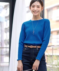 Tiaclasse 【安田美沙子さん着用・選べる2type・洗える】 フリルニットトップス