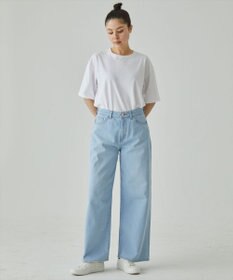 caqu 80's slim baggy バギーフィットワイドデニム