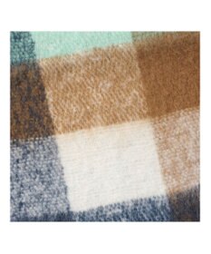 MOONBAT estaa ボリュームマフラー カラーブロック／手洗い可