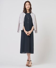 J.PRESS LADIES S シアーブロックチェック ワンピース