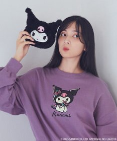 earth music&ecology マイメロディ＆クロミ／ｅａｒｔｈ　レトロアートスウェット