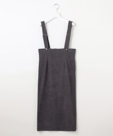 23区 【SLOW/一部店舗限定】ソフトコーデュロイ サロペット スカート