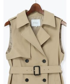 Te chichi ロングトレンチジレ