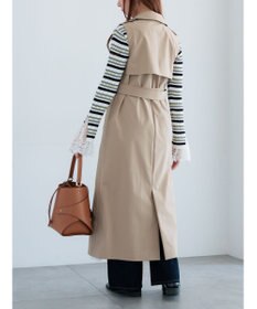 Te chichi ロングトレンチジレ