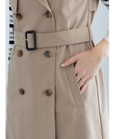 Te chichi ロングトレンチジレ