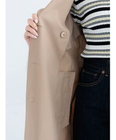 Te chichi ロングトレンチジレ