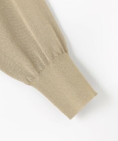 自由区 【洗える】シアーアセテート ニット