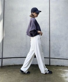 Green Parks ショート丈Ｖネックポンチプルオーバー