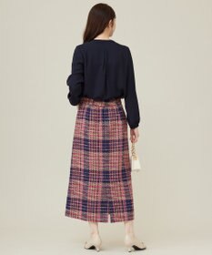 ANY SIS 【25周年記念】ビットポイントツイーディ スカート