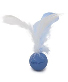 PET PARADISE ペットパラダイス 猫シリコン ボール 《ブルー》