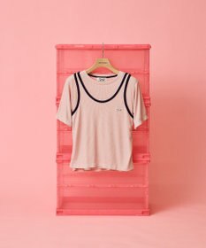 AMERICAN HOLIC 【PENNEY'S】配色タンクトップ+Tシャツ