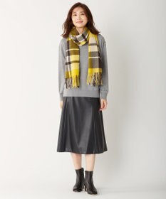 J.PRESS LADIES 【WEB限定・洗える】BARTOLOZZI ポリエステルレザーII スカート