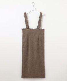 23区 【SLOW/一部店舗限定】ソフトコーデュロイ サロペット スカート