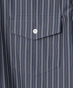 J.PRESS MEN KANEMASA マルチストライプジャージ シャツ