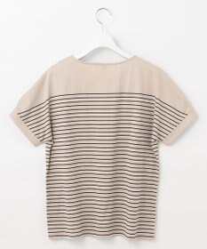 J.PRESS LADIES パネルボーダー ドルマン カットソー