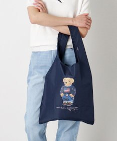 MOONBAT POLO RALPH LAUREN(ポロ ラルフローレン) ポケッタブルレインバッグ　フラッグベア