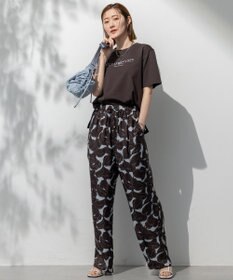 23区 【洗える】ボタニカル カラー Tシャツ