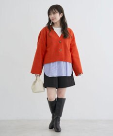 Green Parks リバーシブルカーディガン