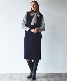 組曲 L 【ボウタイ付き】メッセージシャーティング シャツ