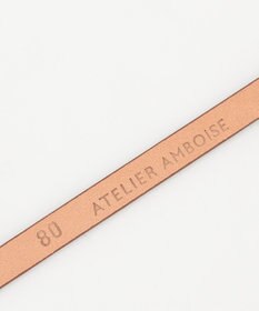 BEIGE， 【一部店舗限定】ATELIER AMBOISE / スムースレザーベルト