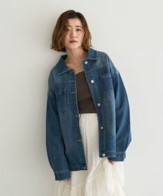 YECCA VECCA 2wayスクエアノースリーブニット