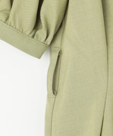 Feroux 【洗える】パフスリーブシャツ ワンピース