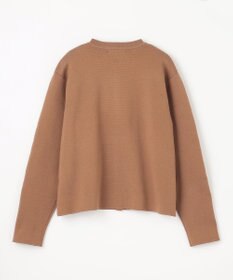 ANY 【UVカット・洗濯機可】クロップド丈スナップカーディガン